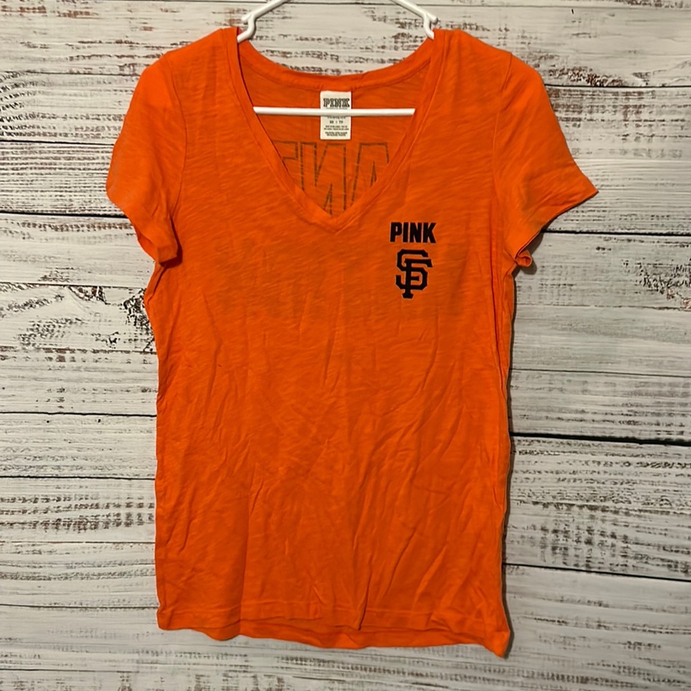 Women San Francisco Giants shirt from pink Victoria Secret size XS